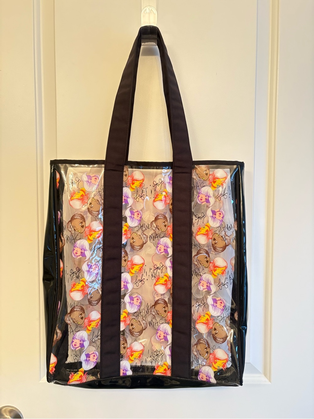 RARE MAC FAFI TOTE BAG- Clear French Artist, Fafi launch collectors bag! 2008